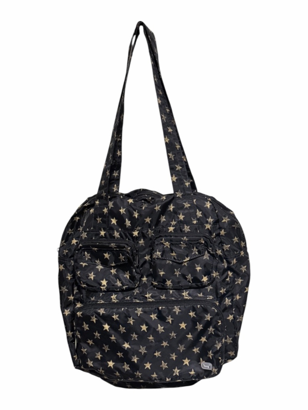 lug Puddle Jumper Packable Travel Tote Star Print - Picture 2 of 8
